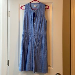 NWOT. Jcrew blue dress